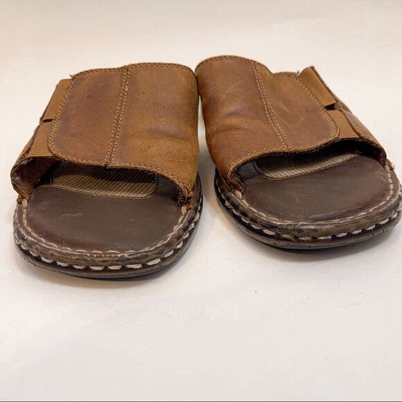 Vintage 90s Earth Shoe Slip On Sandals Size 6 - Picture 4 of 8